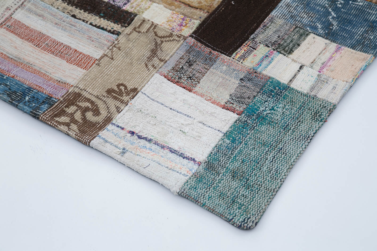 6x8 Multicolor Kilim Patchwork Rug - 30305