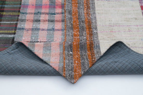 6x10 Multicolor Kilim Patchwork Rug - 30312