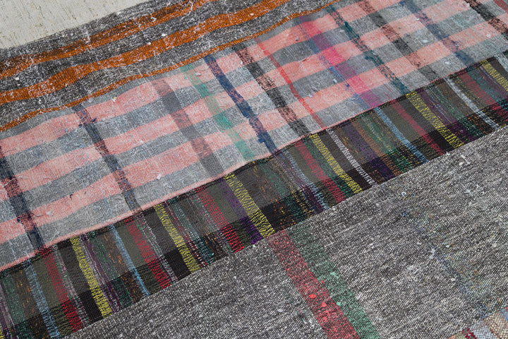 6x10 Multicolor Kilim Patchwork Rug - 30312
