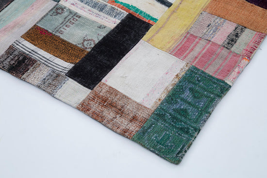 7x10 Multicolor Kilim Patchwork Rug - 30315