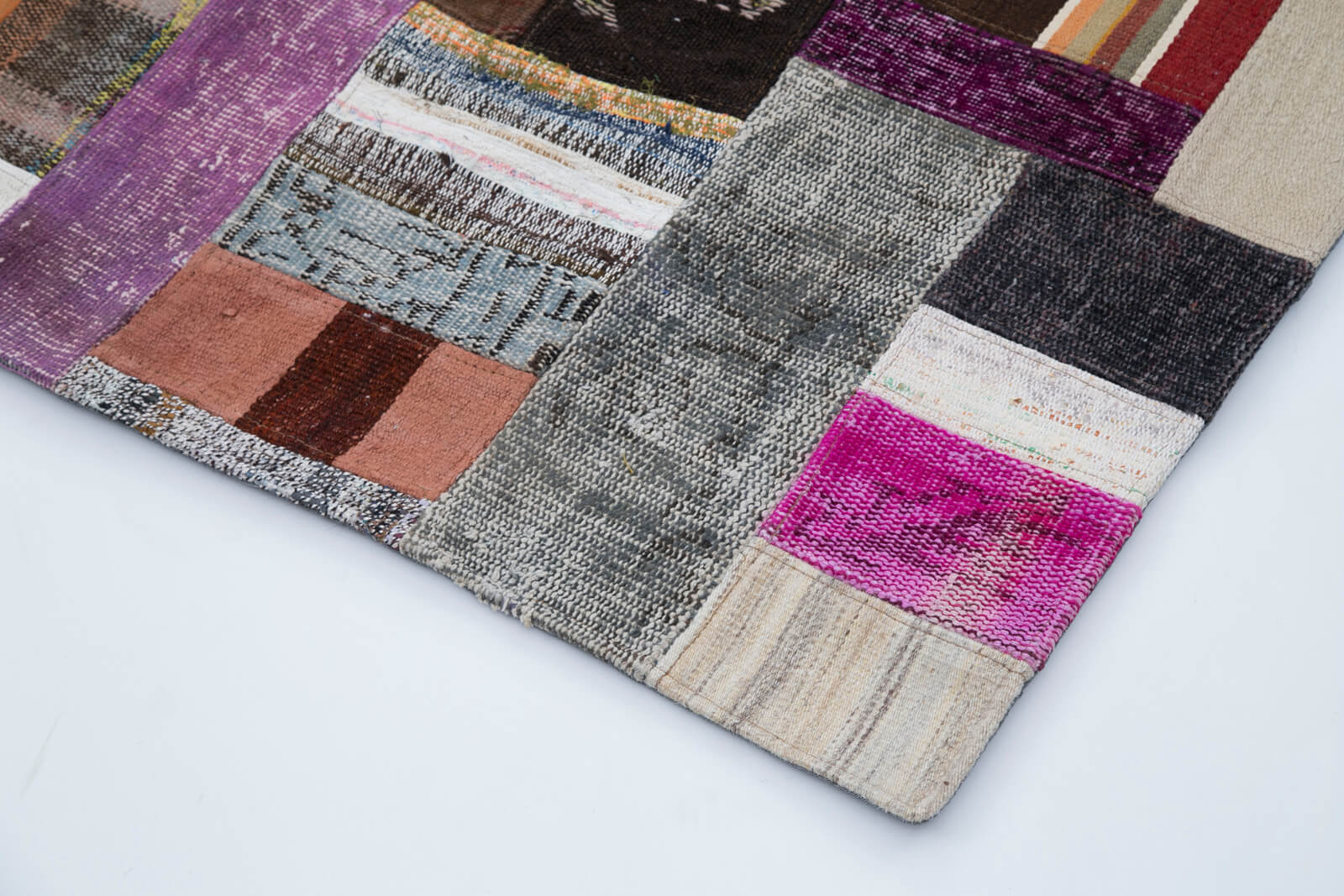 7x10 Multicolor Kilim Patchwork Rug - 30325