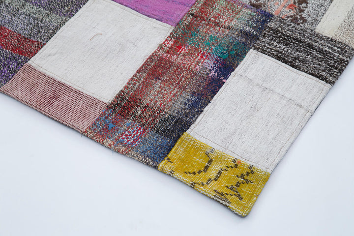 7x10 Multicolor Kilim Patchwork Rug - 30326