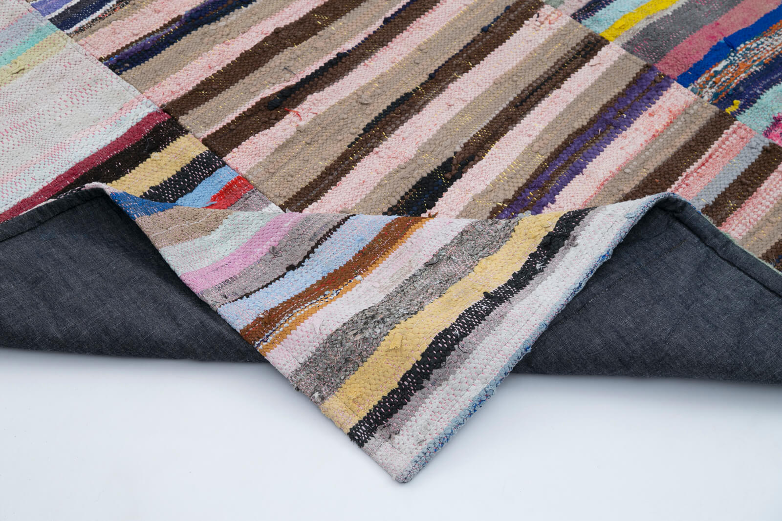 7x10 Multicolor Kilim Patchwork Rug - 30332