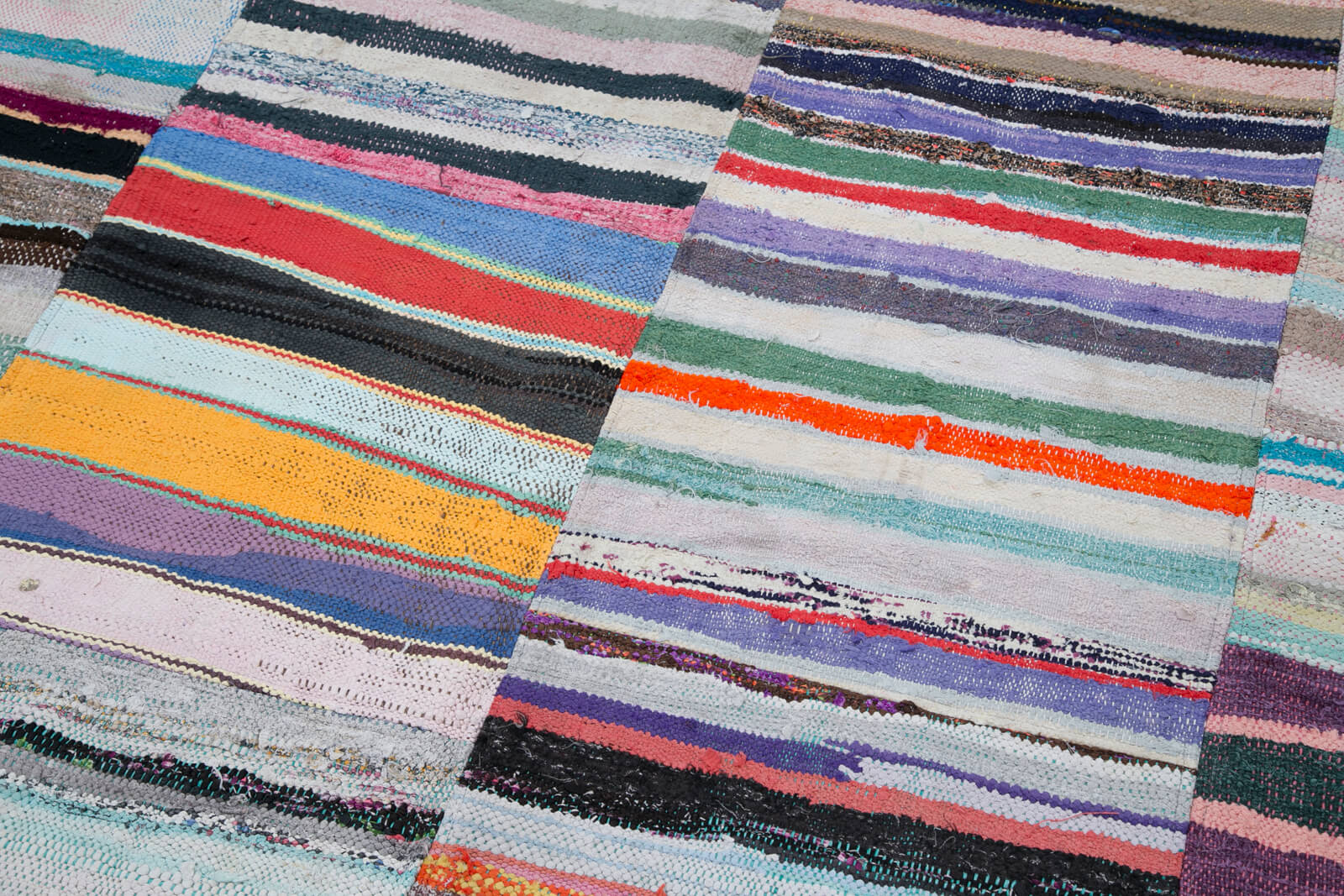 7x10 Multicolor Kilim Patchwork Rug - 30332