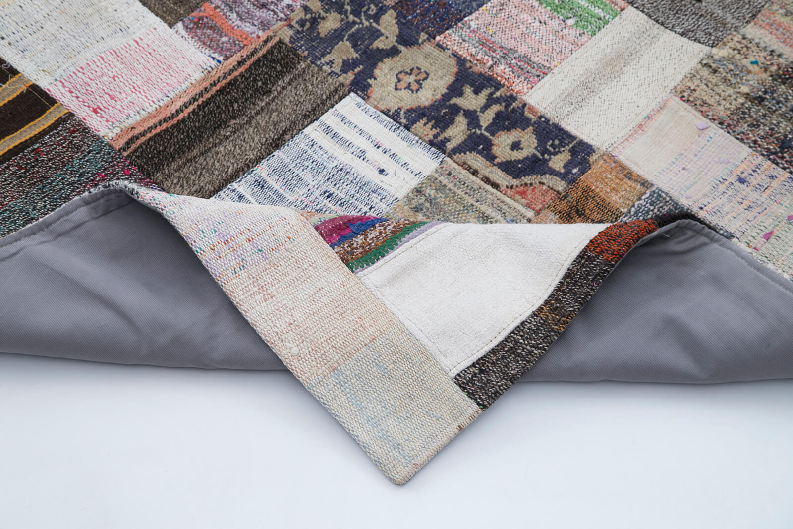 7x10 Multicolor Kilim Patchwork Rug - 30334