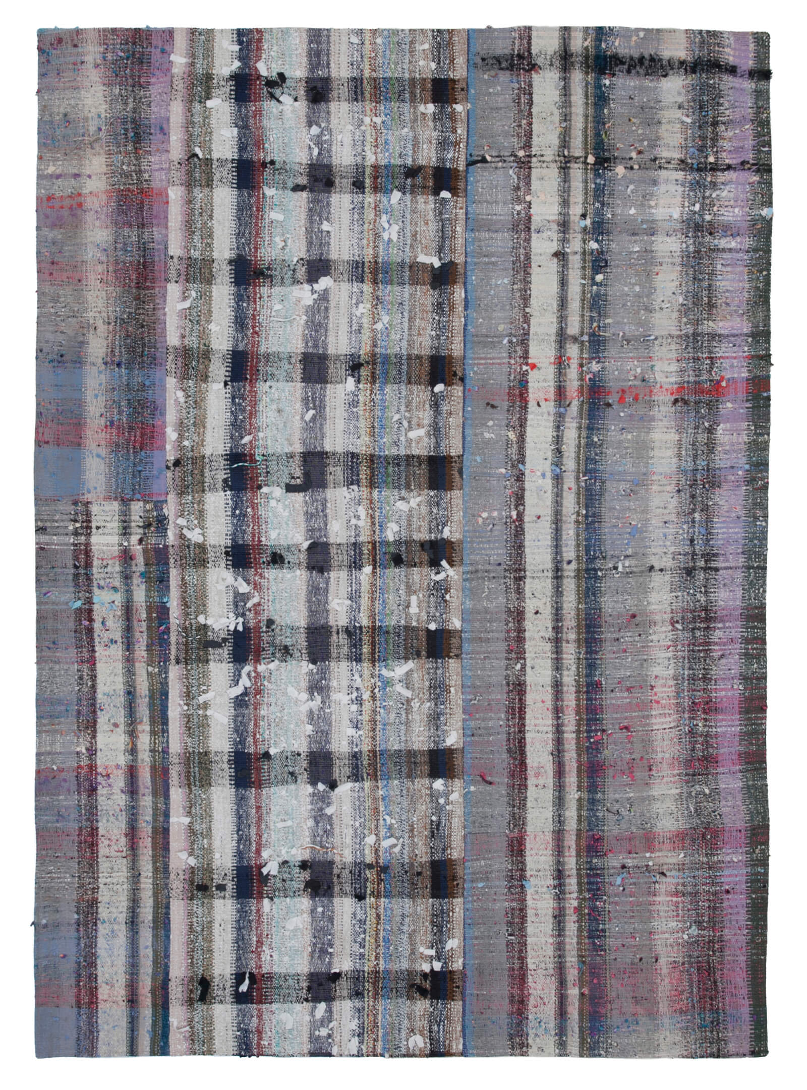 7x10 Multicolor Kilim Patchwork Rug - 30336