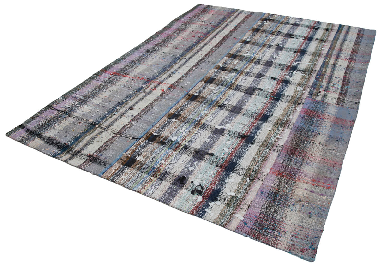 7x10 Multicolor Kilim Patchwork Rug - 30336