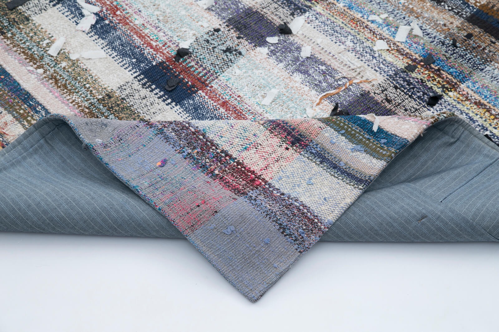 7x10 Multicolor Kilim Patchwork Rug - 30336