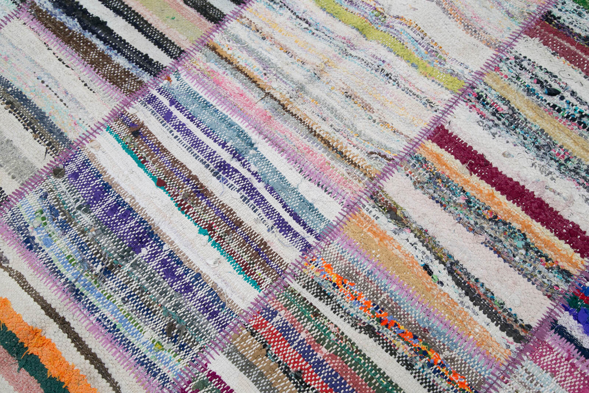 6x9 Multicolor Kilim Patchwork Rug - 30337