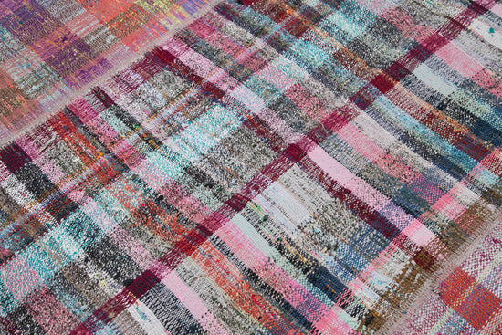 6x10 Multicolor Kilim Patchwork Rug - 30340