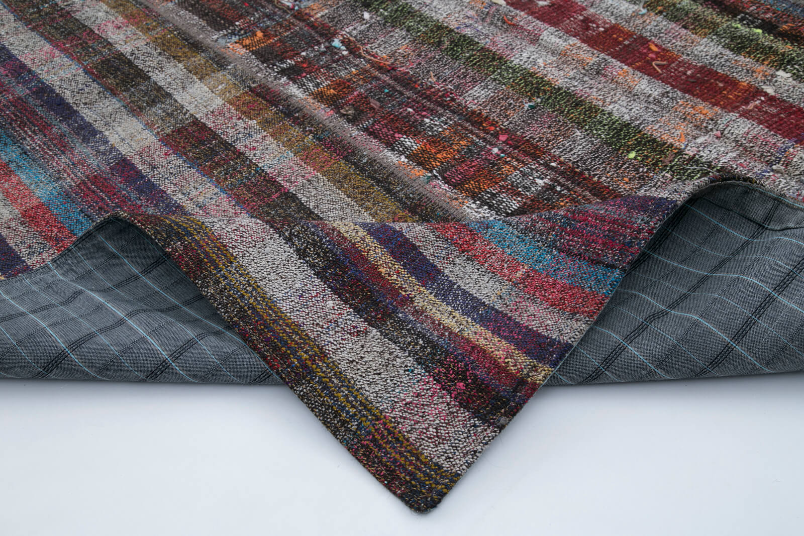 7x10 Multicolor Kilim Patchwork Rug - 30348