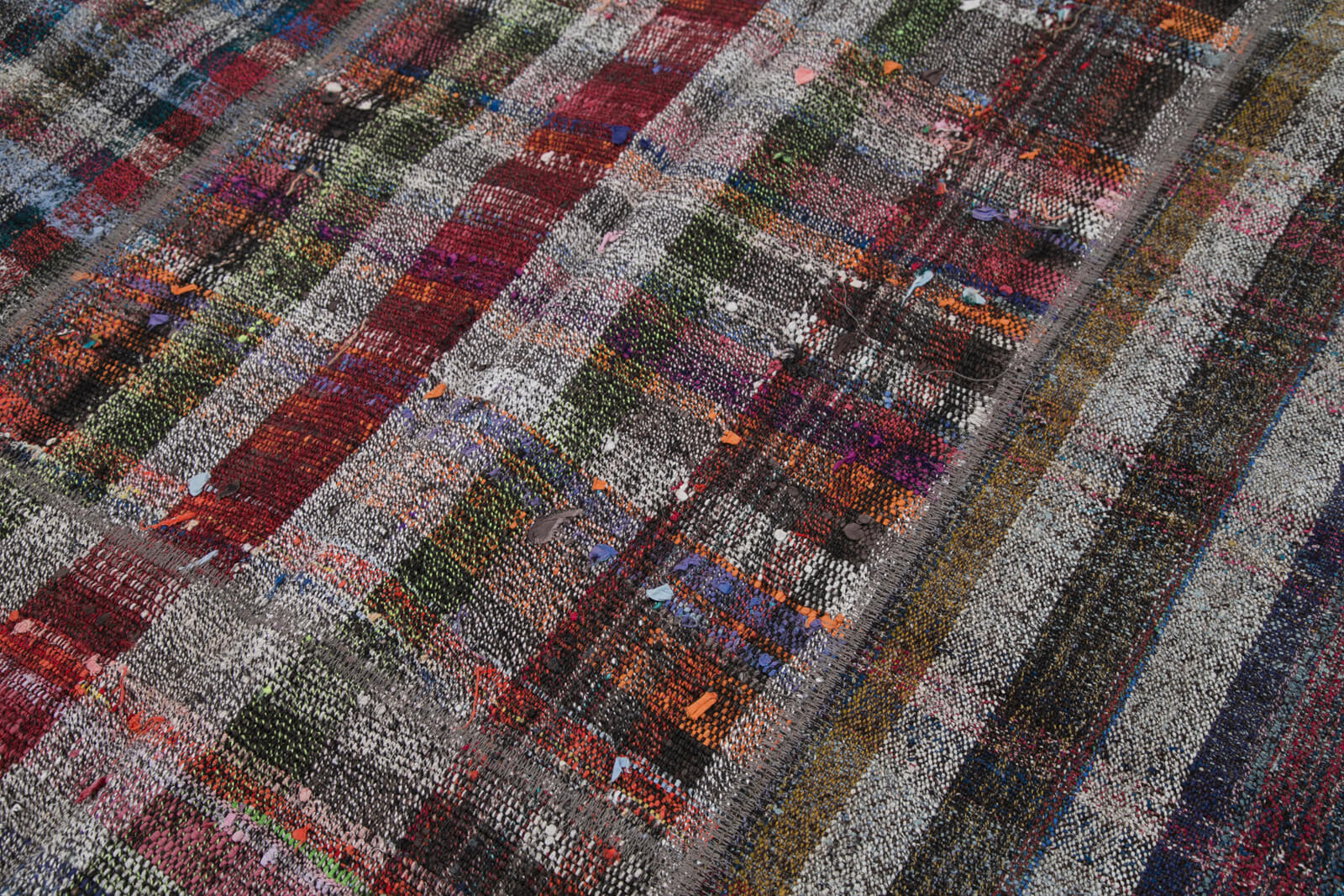 7x10 Multicolor Kilim Patchwork Rug - 30348