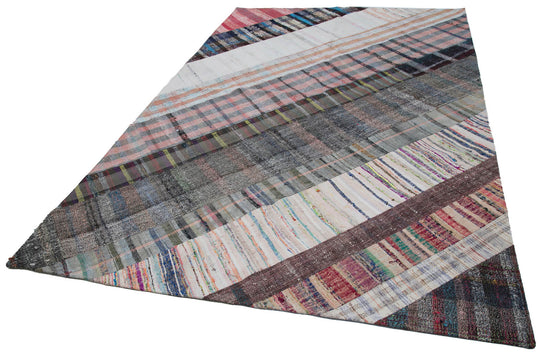 6x10 Multicolor Kilim Patchwork Rug - 30353