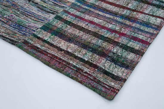 7x10 Multicolor Kilim Patchwork Rug - 30355