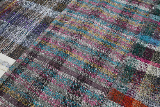 6x10 Multicolor Kilim Patchwork Rug - 30357