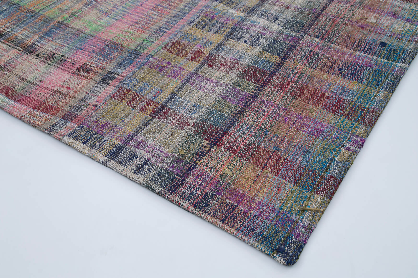 7x10 Multicolor Kilim Patchwork Rug - 30358