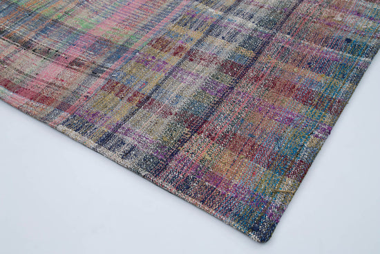 7x10 Multicolor Kilim Patchwork Rug - 30358