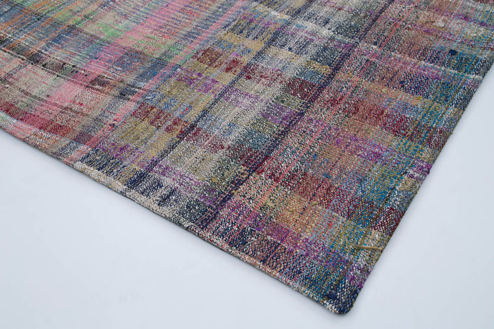 7x10 Multicolor Kilim Patchwork Rug - 30358