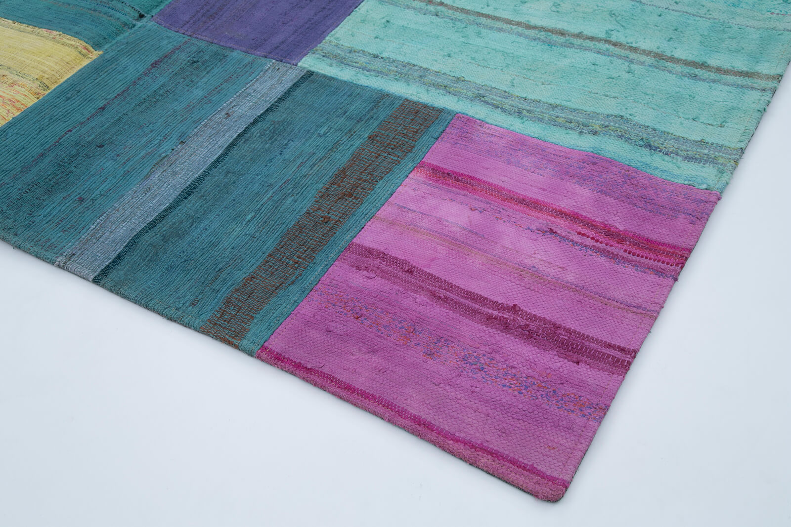 7x10 Multicolor Kilim Patchwork Rug - 30363