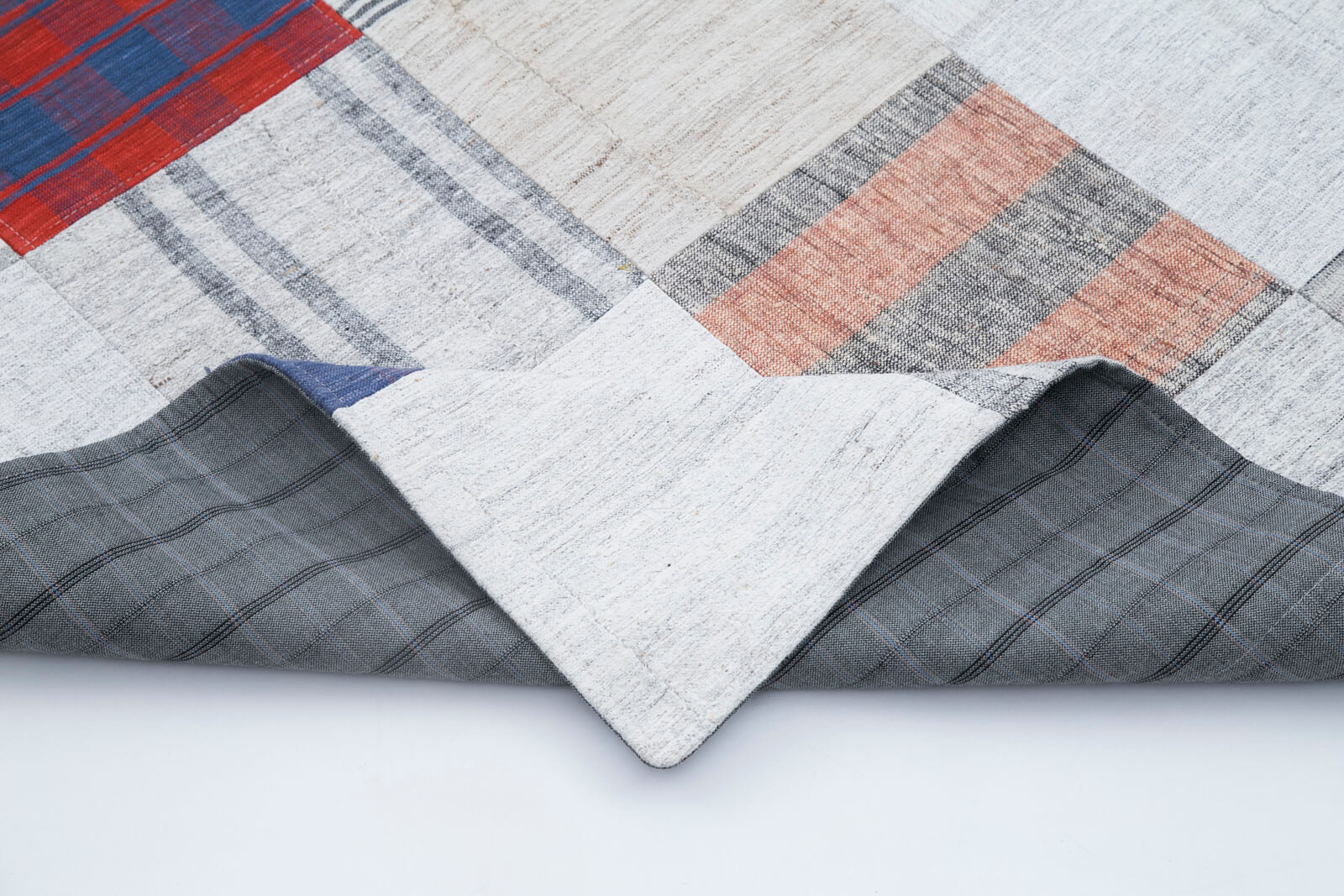 7x10 Multicolor Kilim Patchwork Rug - 30380