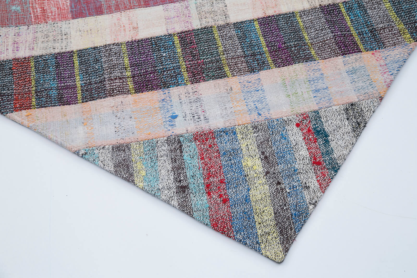 7x10 Multicolor Kilim Patchwork Rug - 30386