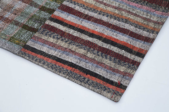 6x10 Multicolor Kilim Patchwork Rug - 30395