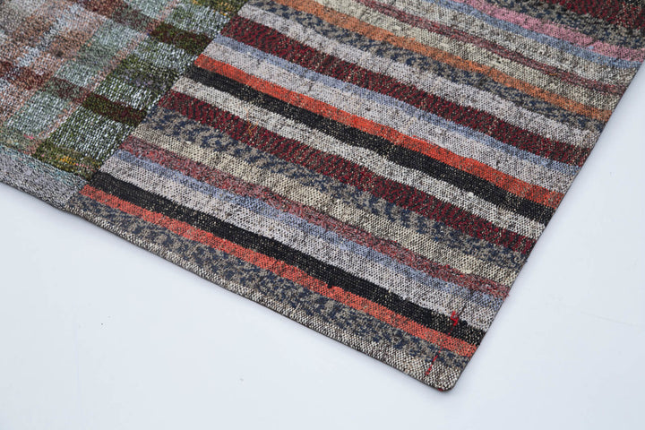 6x10 Multicolor Kilim Patchwork Rug - 30395