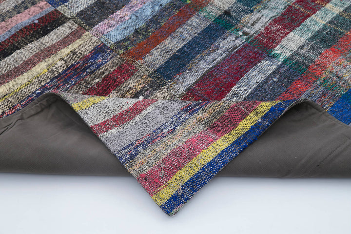 6x10 Multicolor Kilim Patchwork Rug - 30395