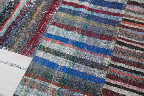 6x10 Multicolor Kilim Patchwork Rug - 30395