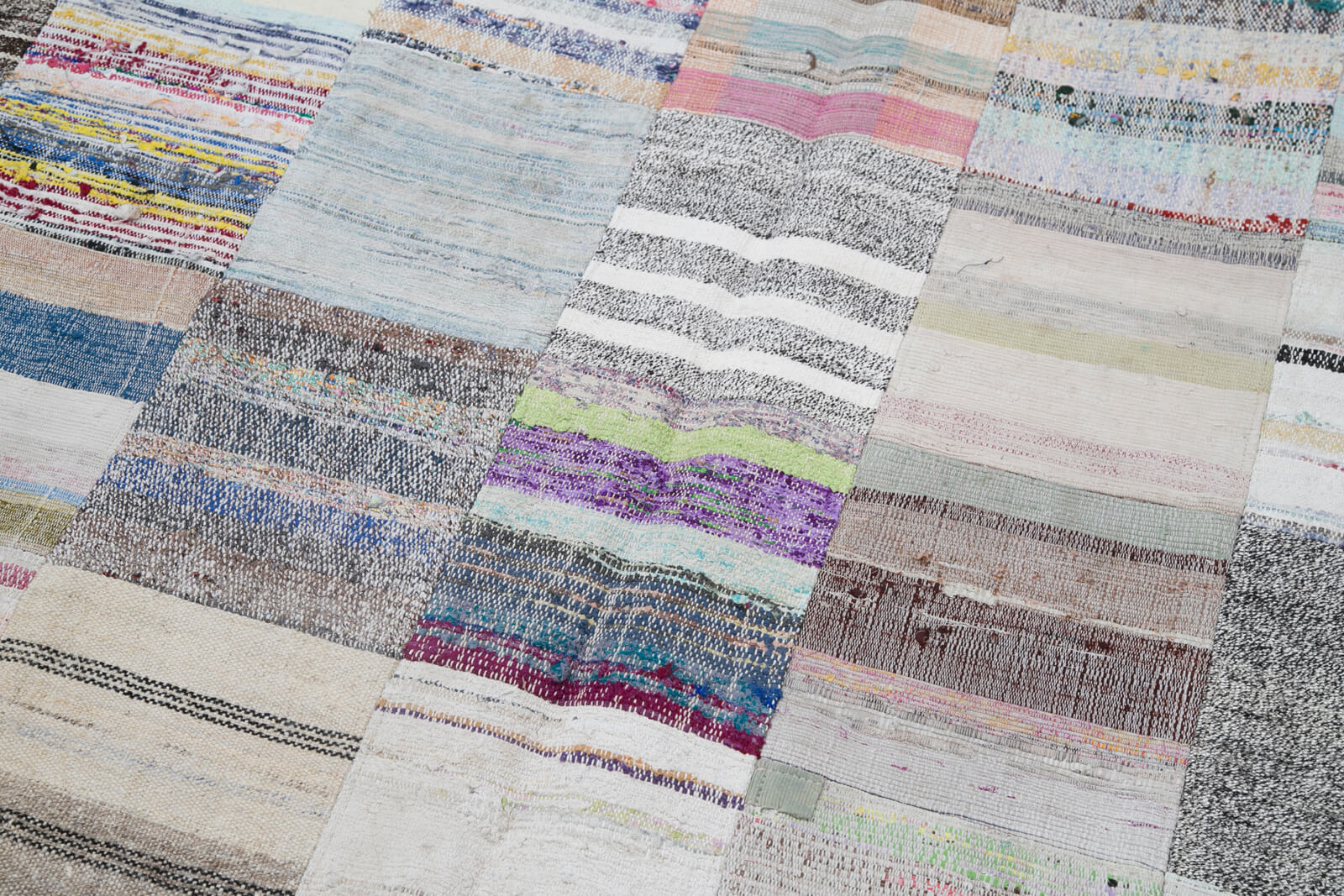 7x10 Multicolor Kilim Patchwork Rug - 30403