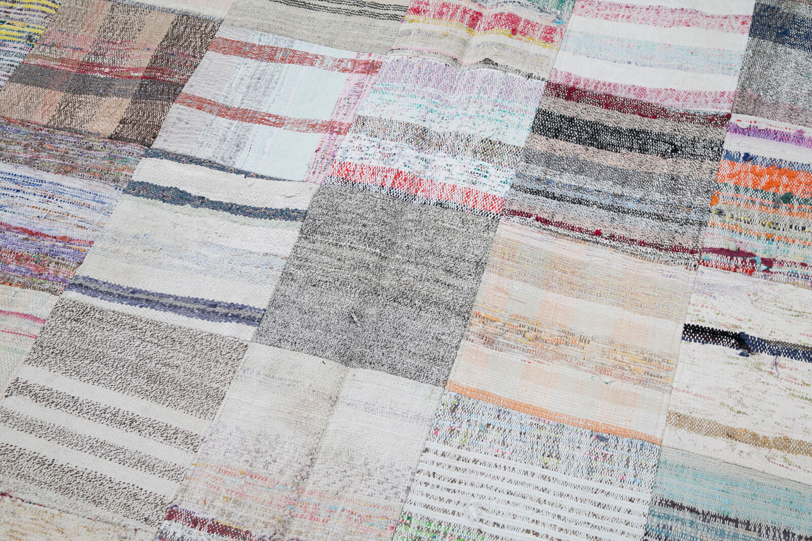 7x10 Multicolor Kilim Patchwork Rug - 30404