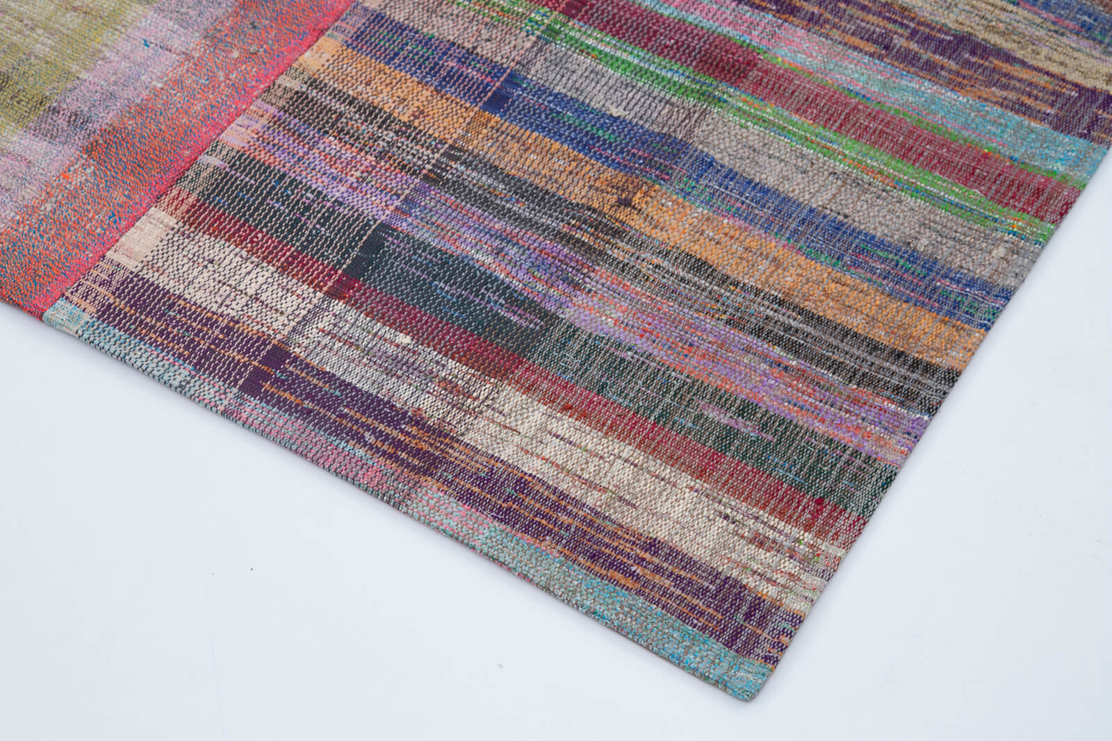 7x10 Multicolor Kilim Patchwork Rug - 30410