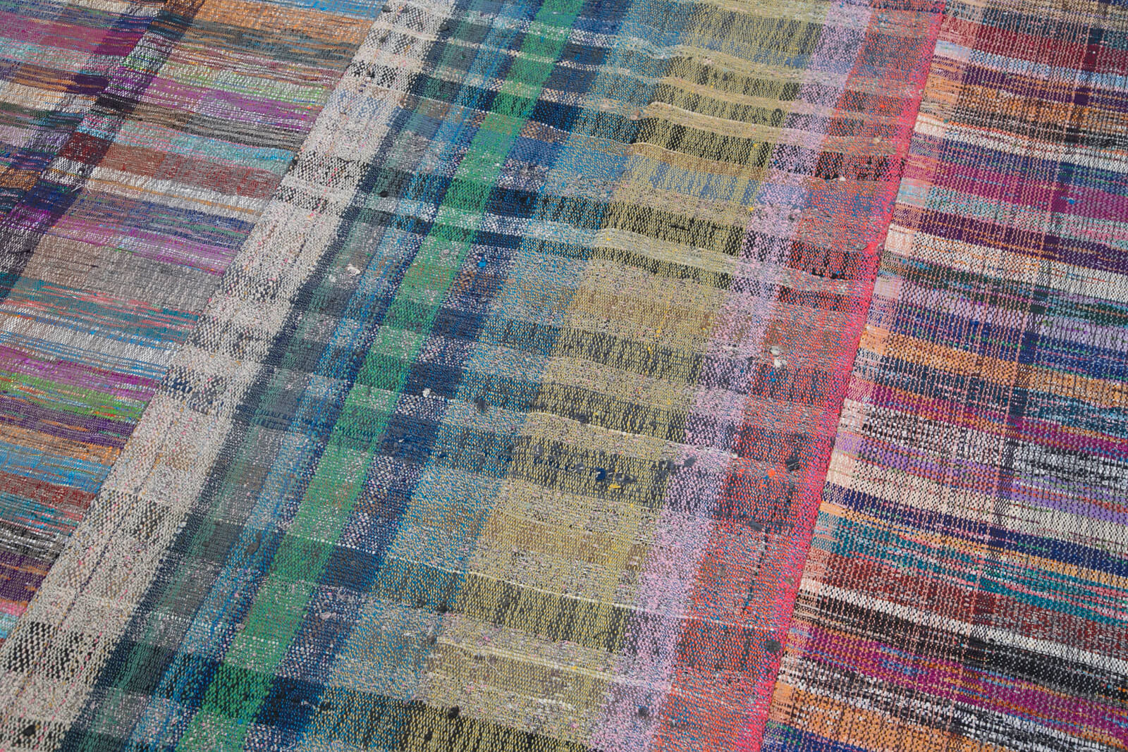 7x10 Multicolor Kilim Patchwork Rug - 30410