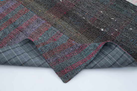 7x10 Multicolor Kilim Patchwork Rug - 30414