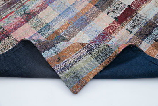 6x9 Multicolor Kilim Patchwork Rug - 30415