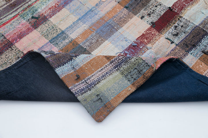 6x9 Multicolor Kilim Patchwork Rug - 30415