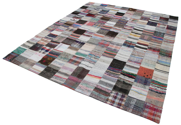 8x10 Multicolor Kilim Patchwork Rug - 30417