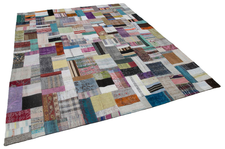 8x10 Multicolor Kilim Patchwork Rug - 30420