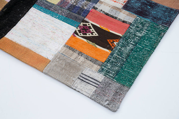 8x10 Multicolor Kilim Patchwork Rug - 30420