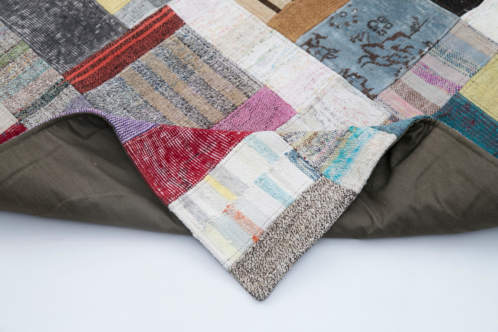 8x10 Multicolor Kilim Patchwork Rug - 30420