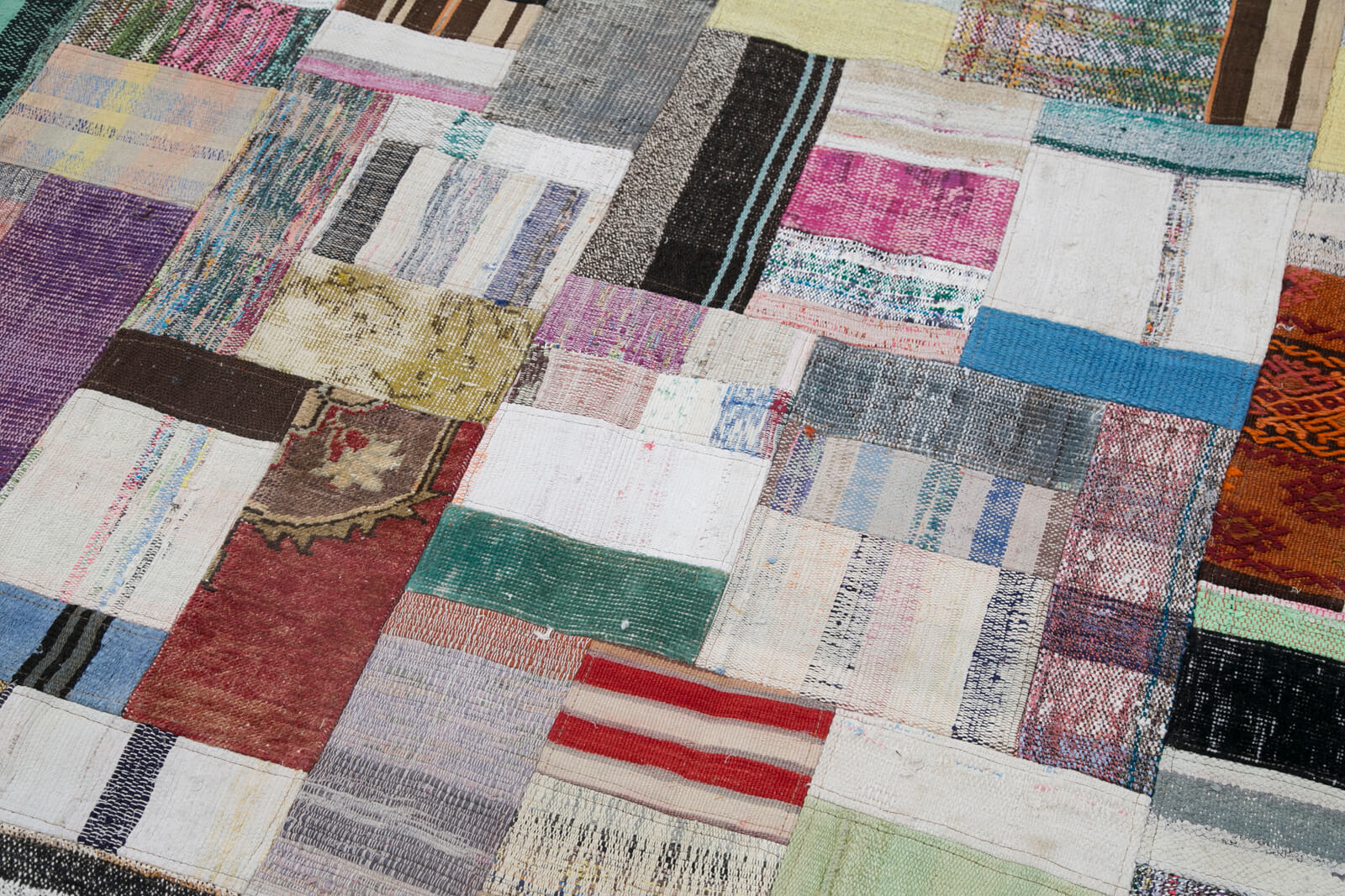 8x10 Multicolor Kilim Patchwork Rug - 30420