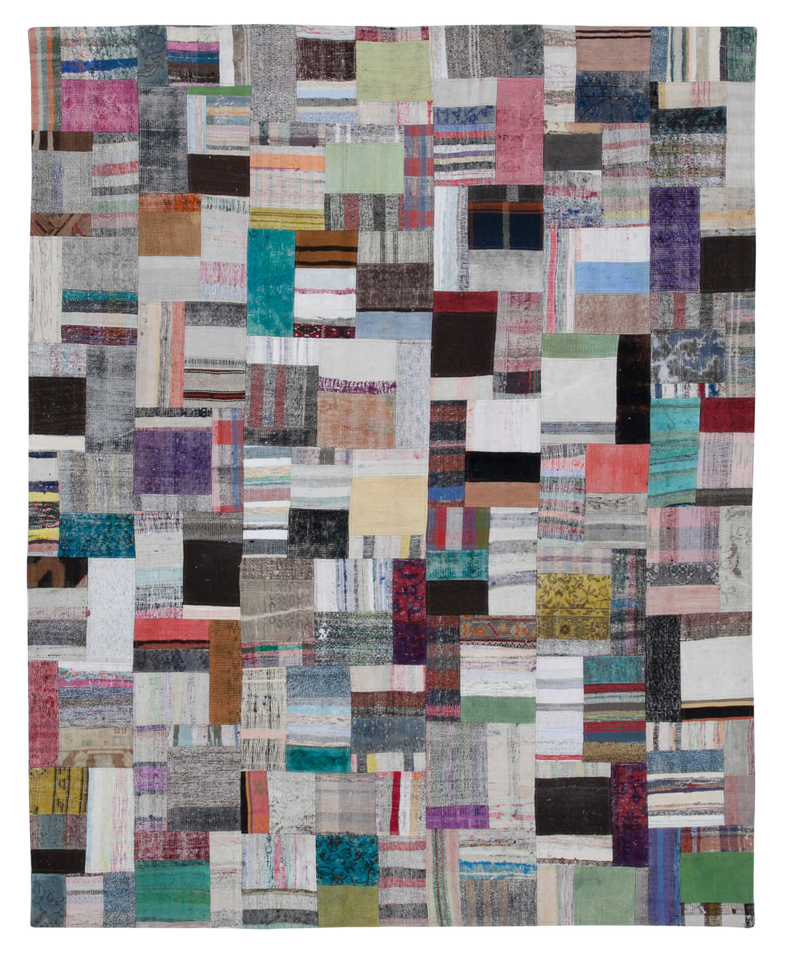 8x10 Multicolor Kilim Patchwork Rug - 30421