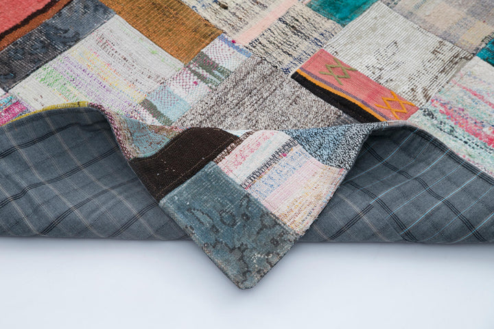 8x10 Multicolor Kilim Patchwork Rug - 30421