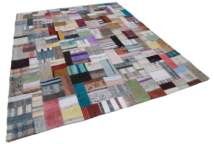 8x10 Multicolor Kilim Patchwork Rug - 30422
