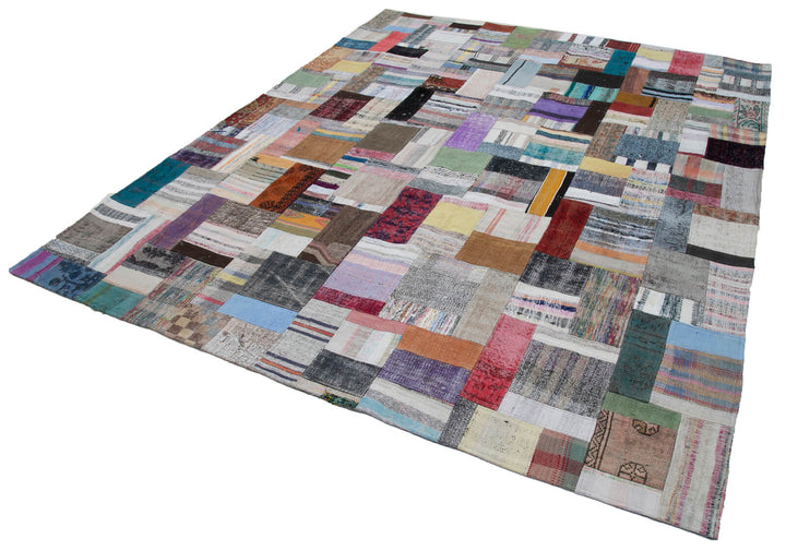 8x10 Multicolor Kilim Patchwork Rug - 30422