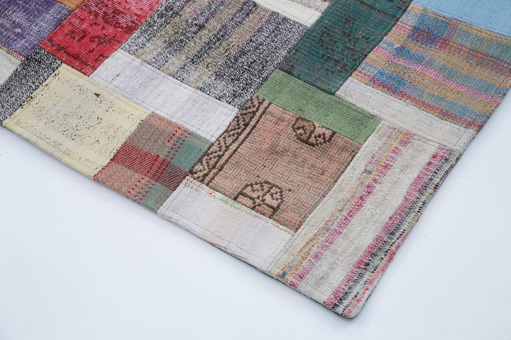8x10 Multicolor Kilim Patchwork Rug - 30422