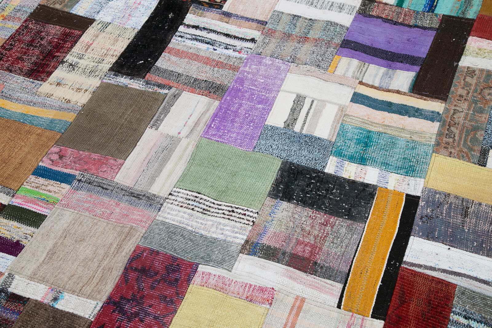 8x10 Multicolor Kilim Patchwork Rug - 30422