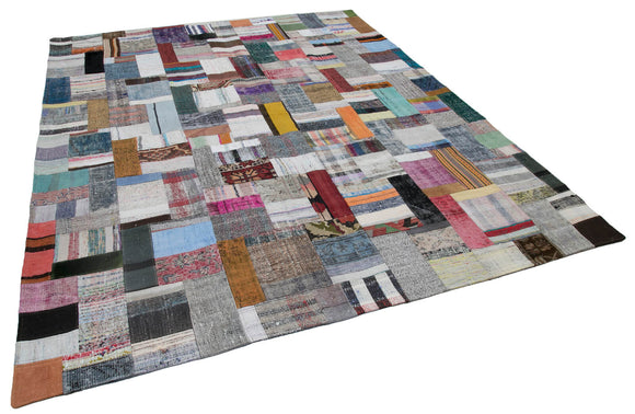 8x10 Multicolor Kilim Patchwork Rug - 30423