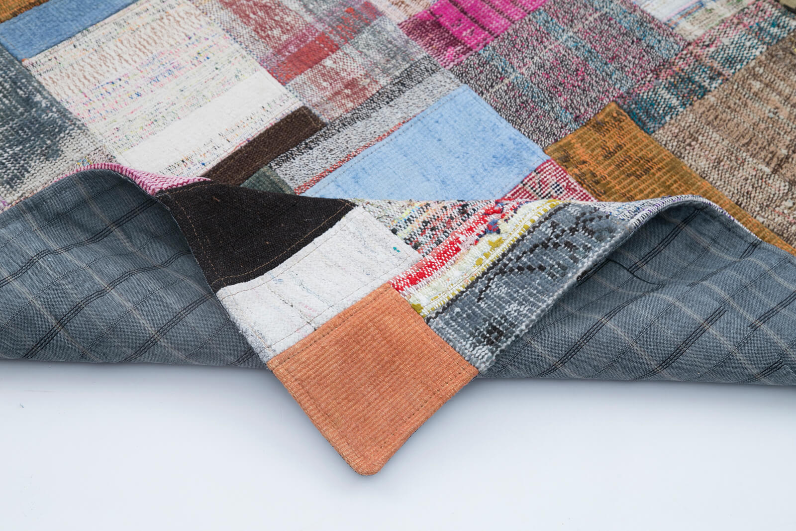 8x10 Multicolor Kilim Patchwork Rug - 30423