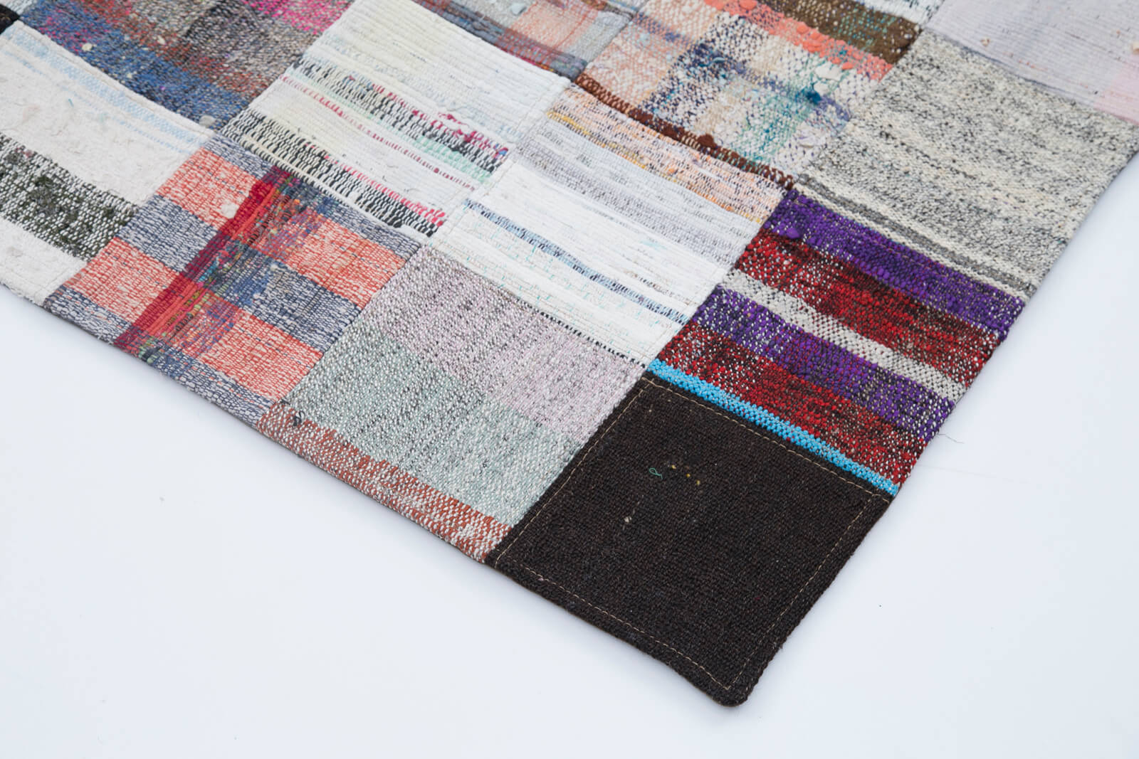 8x10 Multicolor Kilim Patchwork Rug - 30424